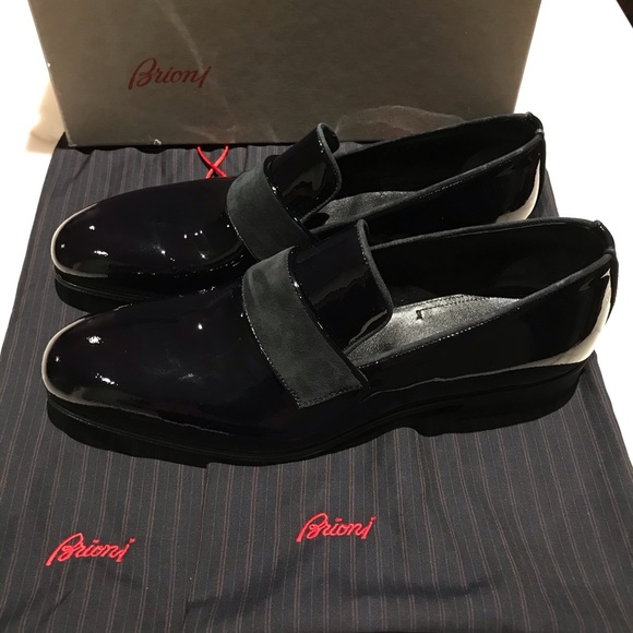 BRIONI tuxedo loafers *NWT* - Picture 1 of 14